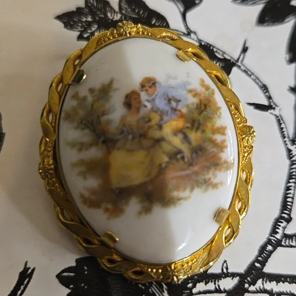 Porcelain pendant  jy27 - Picture 2 of 4